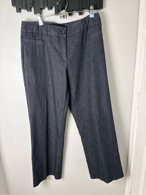 Ingredients Stretch Women’s Size 16 Boot Cut Pants in Charcoal Gray Cotton Blend